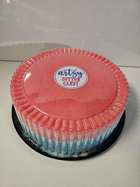 7.5 inches Cotton Candy Cake, Rainbow Birthday Cake, Unicorn theme party, Floss Candy Cake, vegan gluten dairy free, unique dessert, viral cake