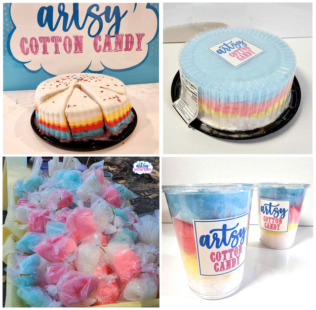Cotton Candy Cake - tubs - an more - you can order