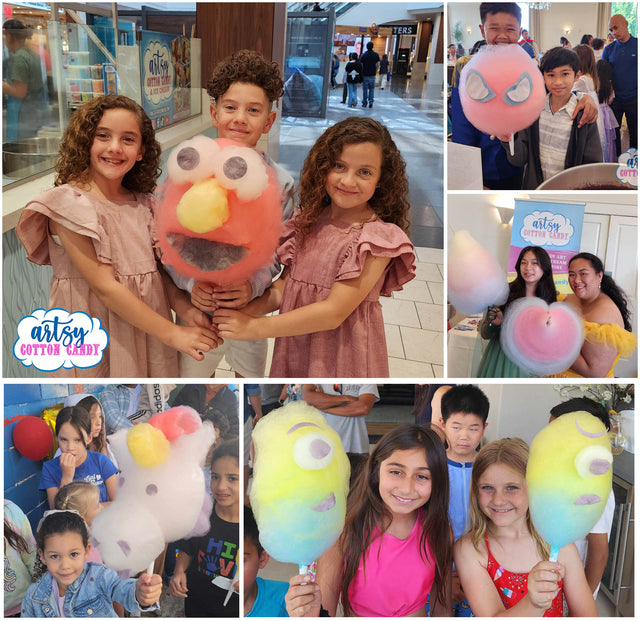 Artsy Cotton Candy - best cotton candy company in Los Angeles and around