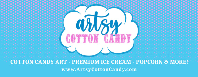 Minion 💛 Artsy Cotton Candy, Westfield Topanga Mall, Ground floor