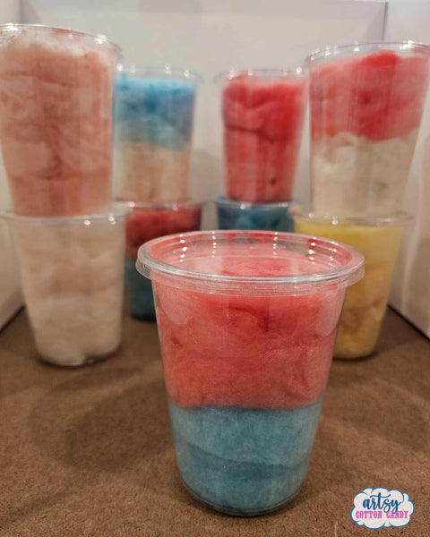 Cotton Candy Tub, Rainbow Birthday tubs, Unicorn theme party, Floss Candy, vegan gluten dairy free, unique dessert, vira