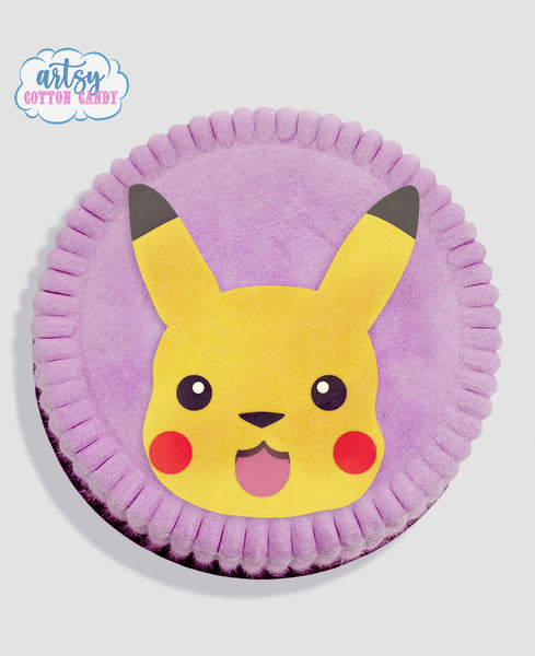 Cotton Candy Cake, Rainbow Birthday Cake, pikachu, sonic, etc