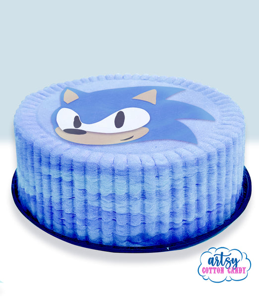 Cotton Candy Cake, Rainbow Birthday Cake, pikachu, sonic, etc